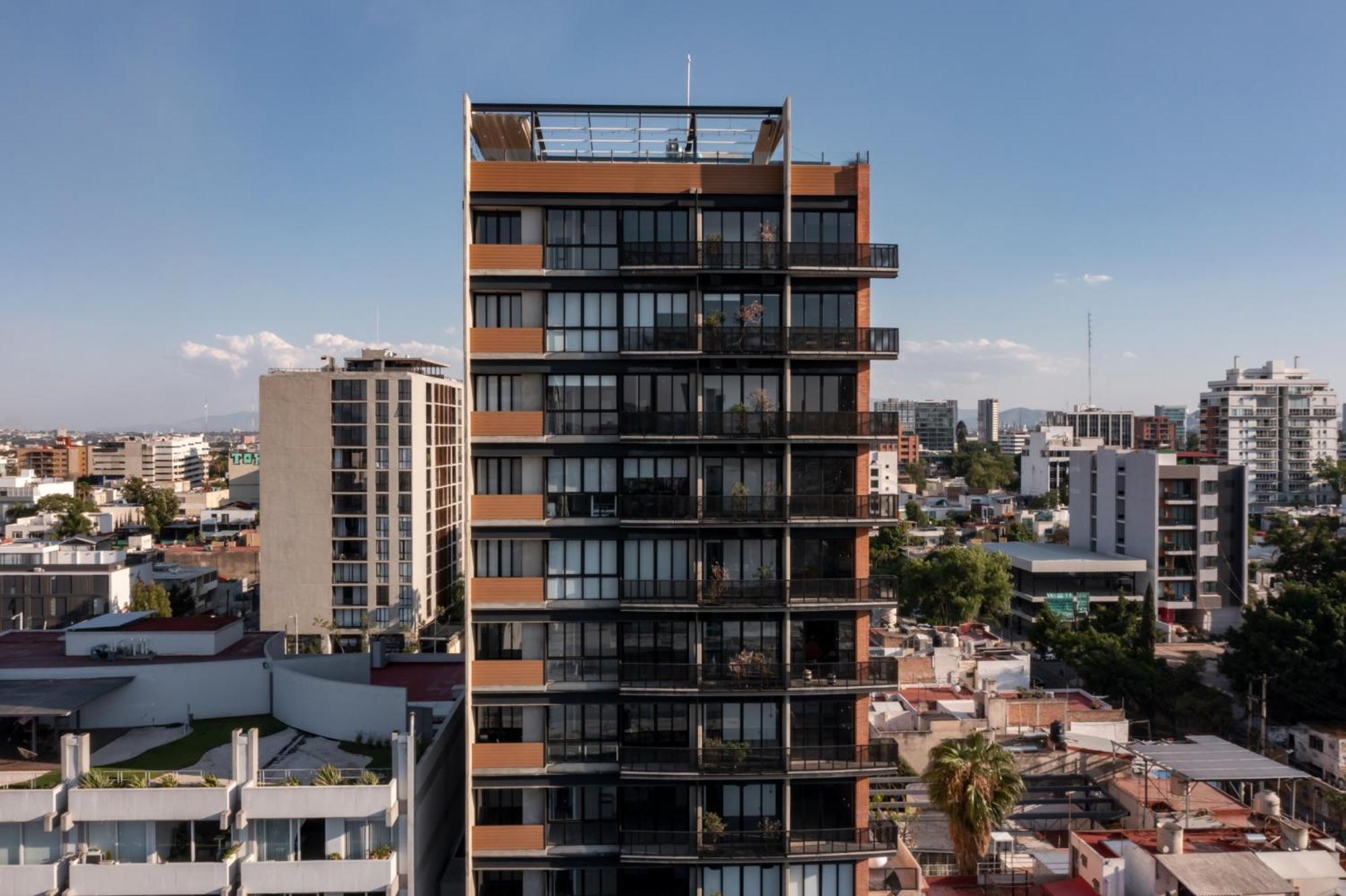 Tribeca Flat Witgdl Aparthotel Guadalajara Exterior photo